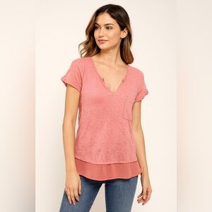 Anthropologie Sanctuary 100% Linen Top